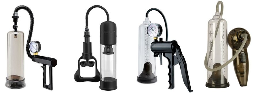 bombas de vacío para agrandar el pene